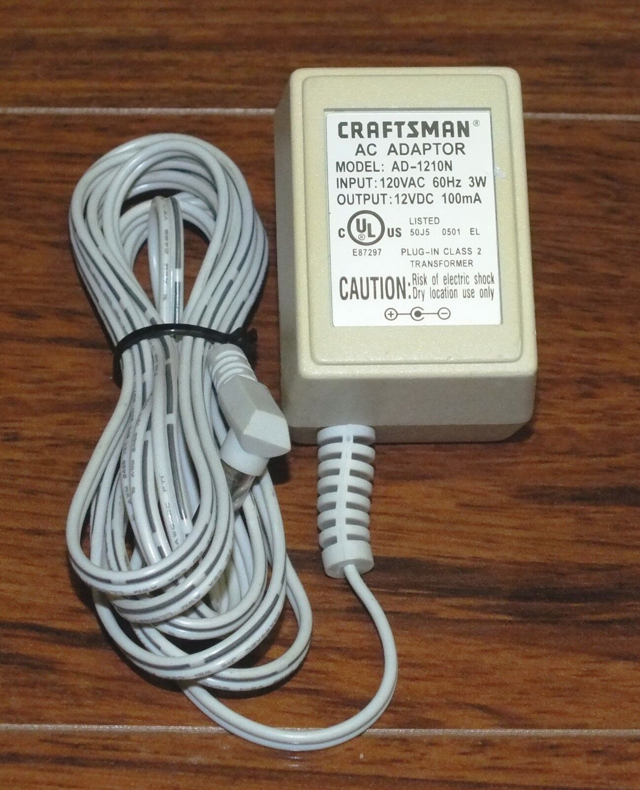 *Brand NEW* 100mA Craftsman AC100-240V 50/60Hz 12VDC AC DC ADAPTER AD-1210N POWER SUPPLY